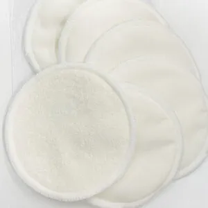 Supormama™-Reusable Bamboo Breast Pads in Natural-3 Pairs