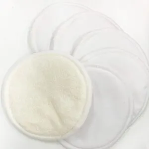 Supormama™-Reusable Multi-Layered Bamboo Nursing Pads in Ivory-3Pair