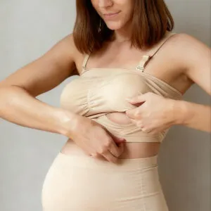 Supormama™-Nursing Bandeau in Nude